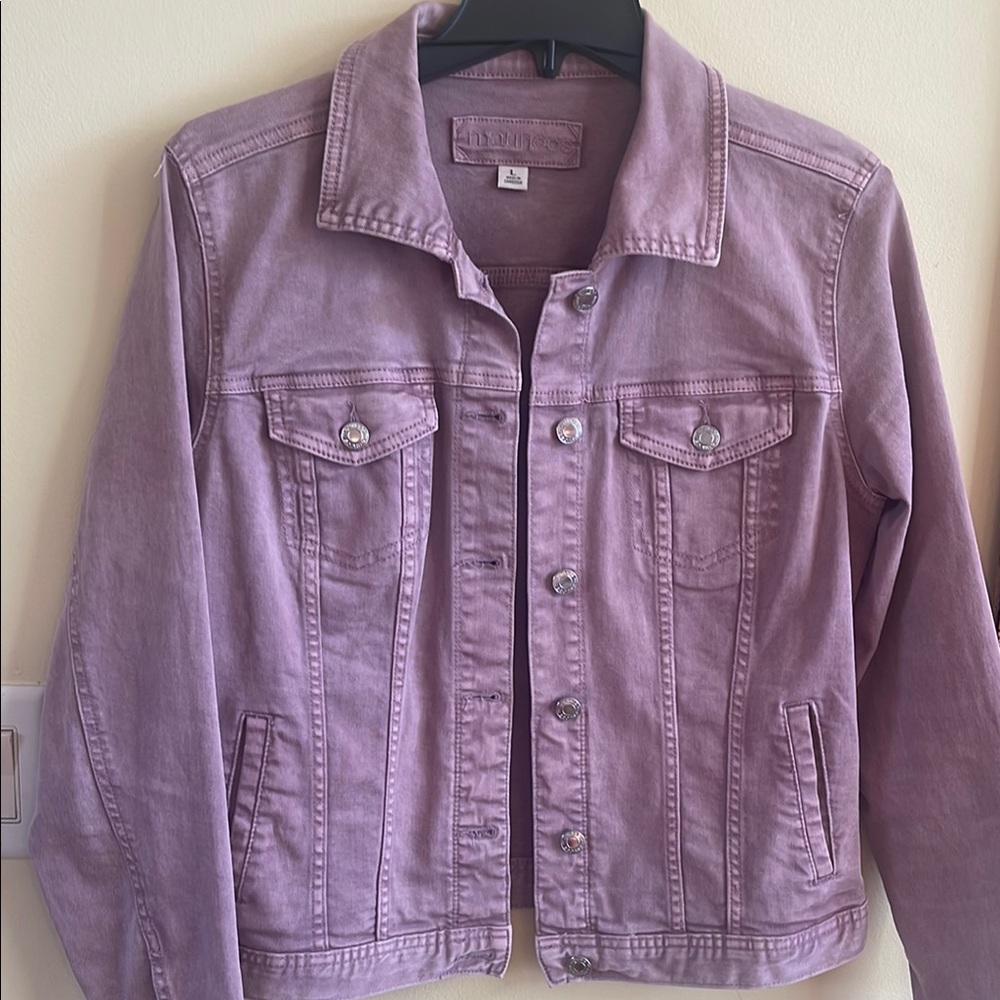 Maurice’s Women's Lavender Denim Jacket